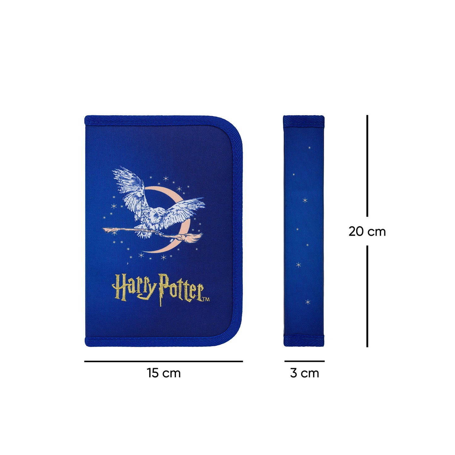 Školní penál jednopatrový Harry Potter Bradavice Hedvika