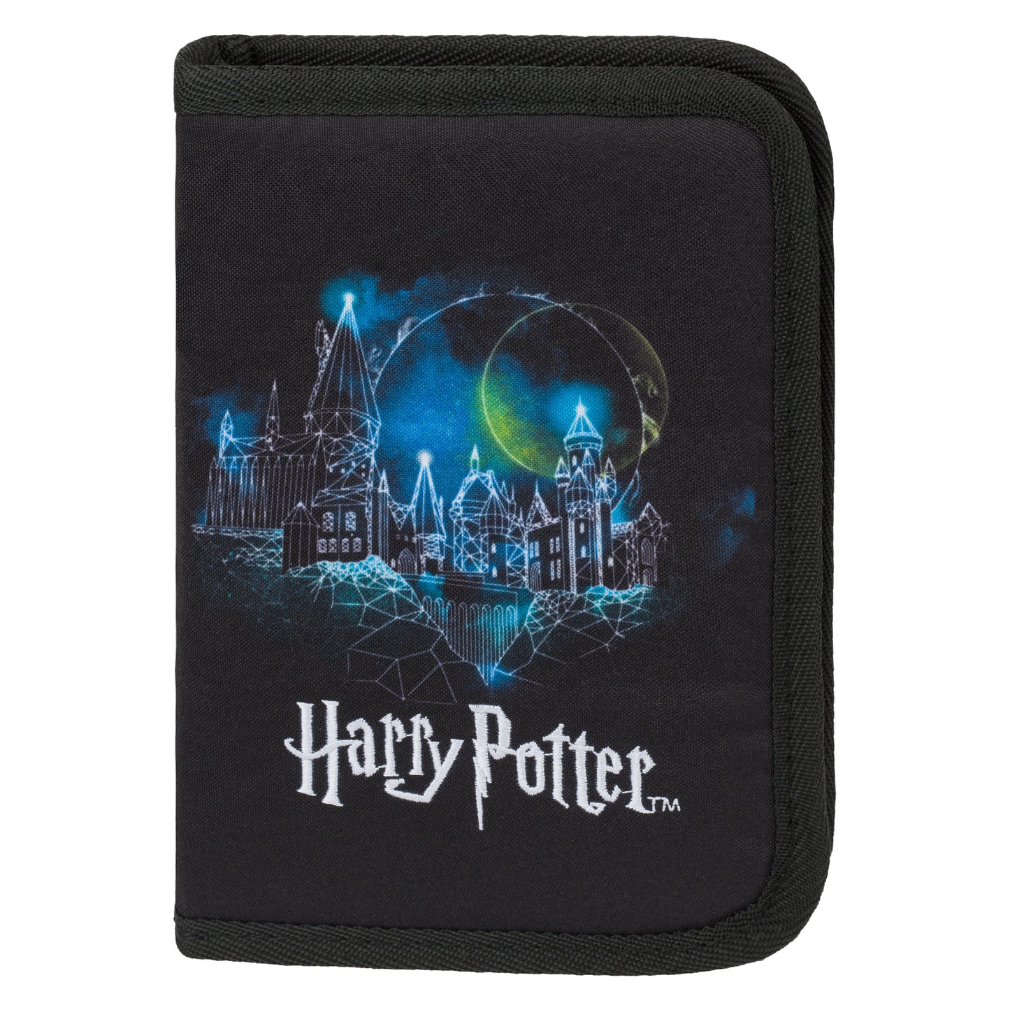 Školní penál jednopatrový Harry Potter Bradavice Lumos