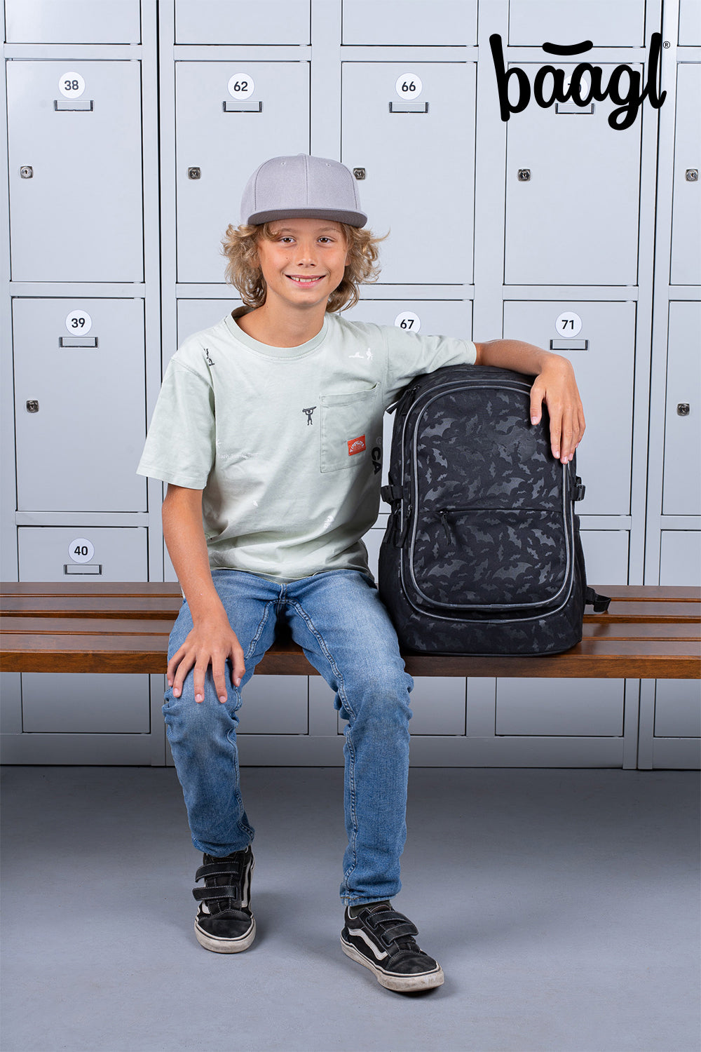 Školní set Core Batman černý