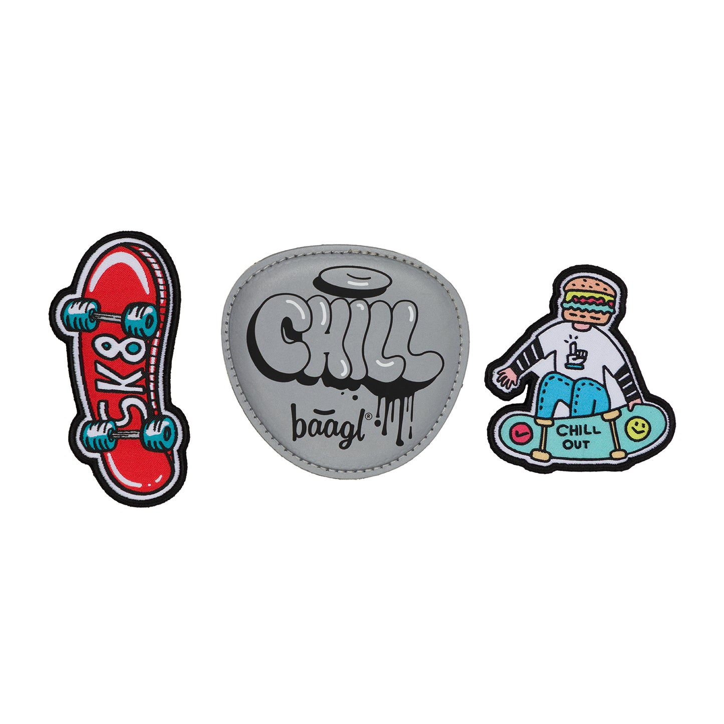 Baaglies 3 kusy Chill Skate Sk8