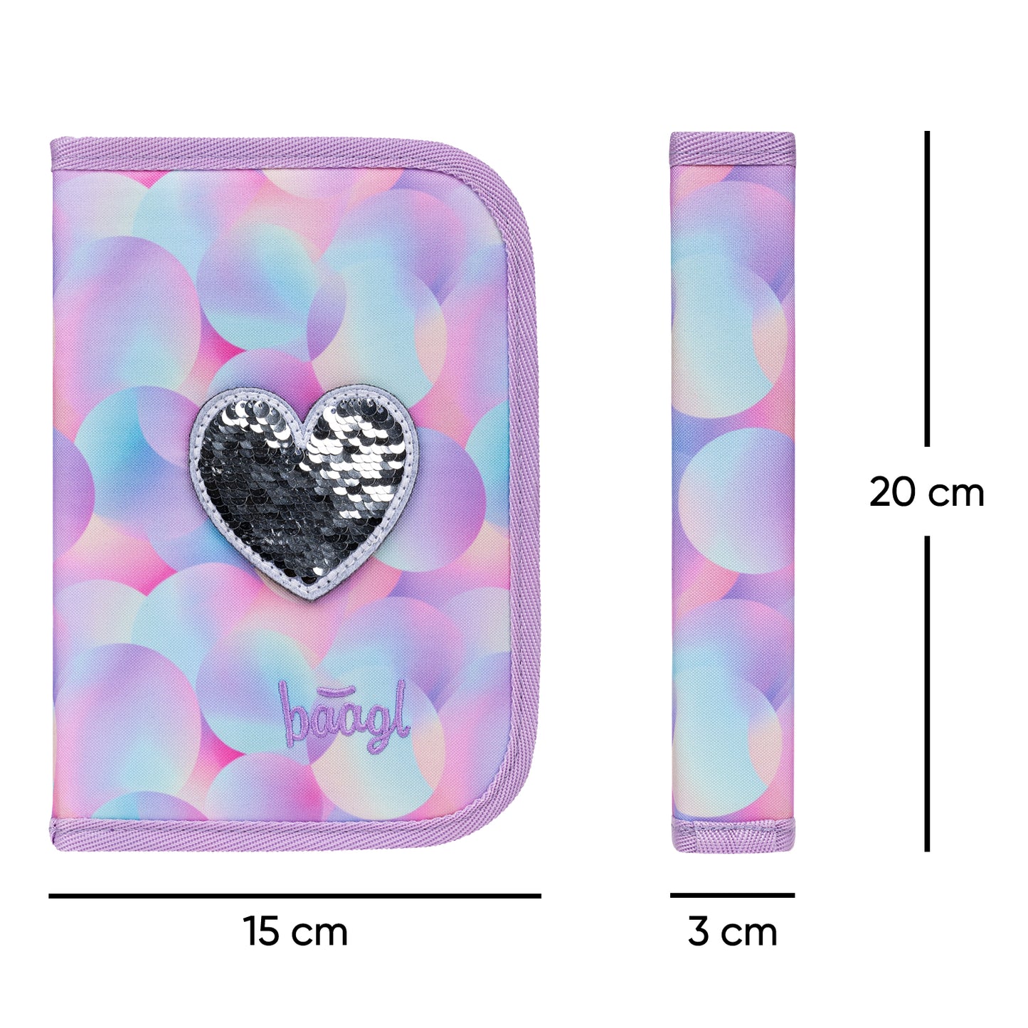 Školní penál jednopatrový Candy