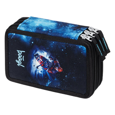 Školní penál třípatrový Hokej