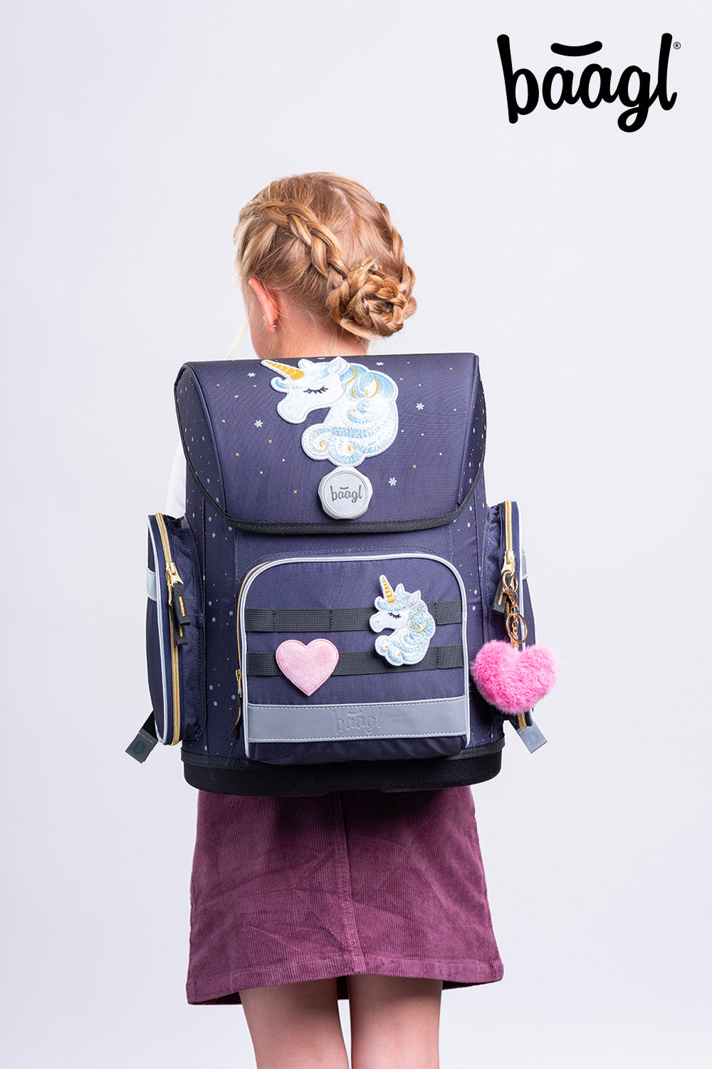 Školní aktovka Ergo Unicorn Gold