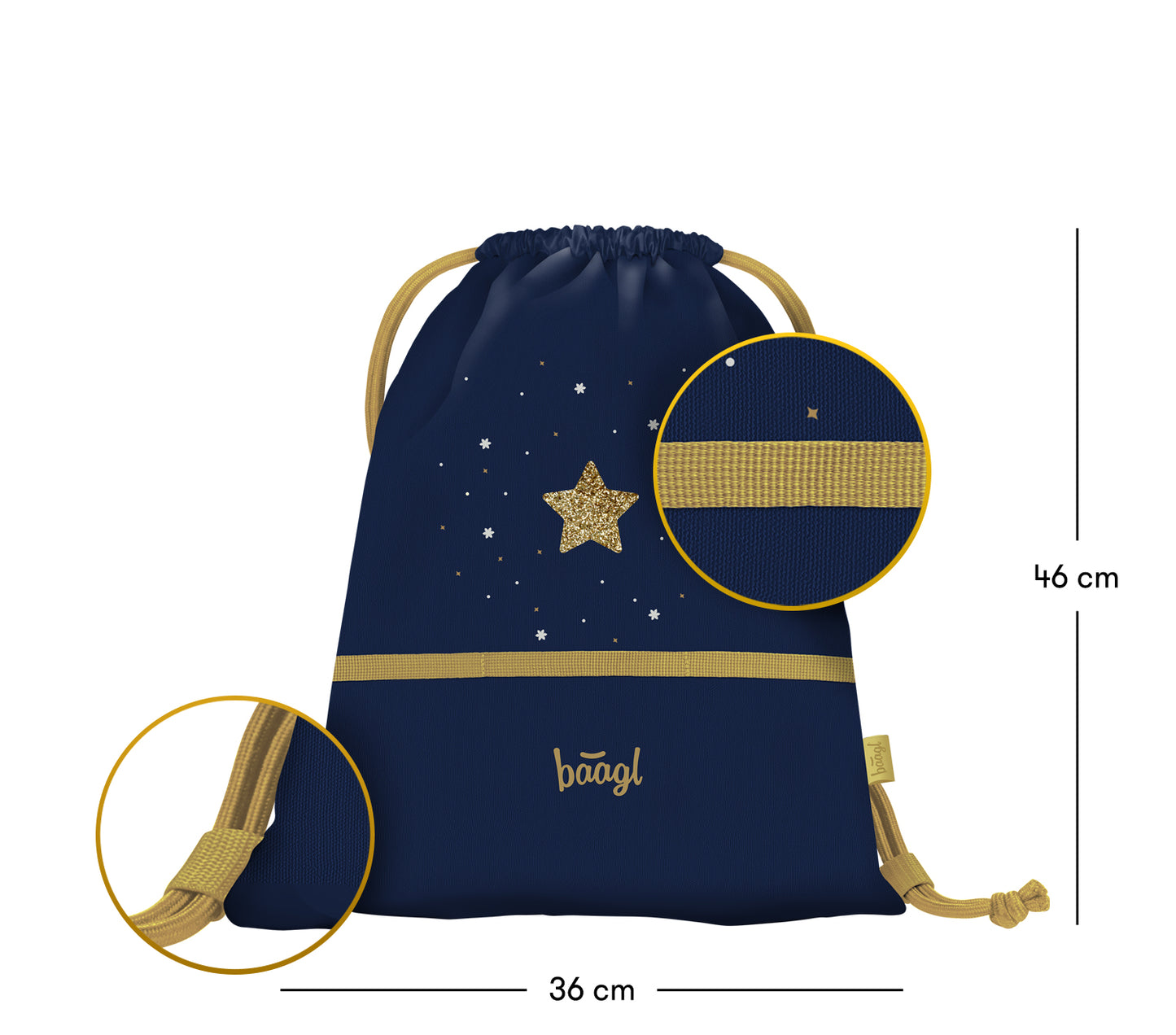 Sáček Unicorn Gold