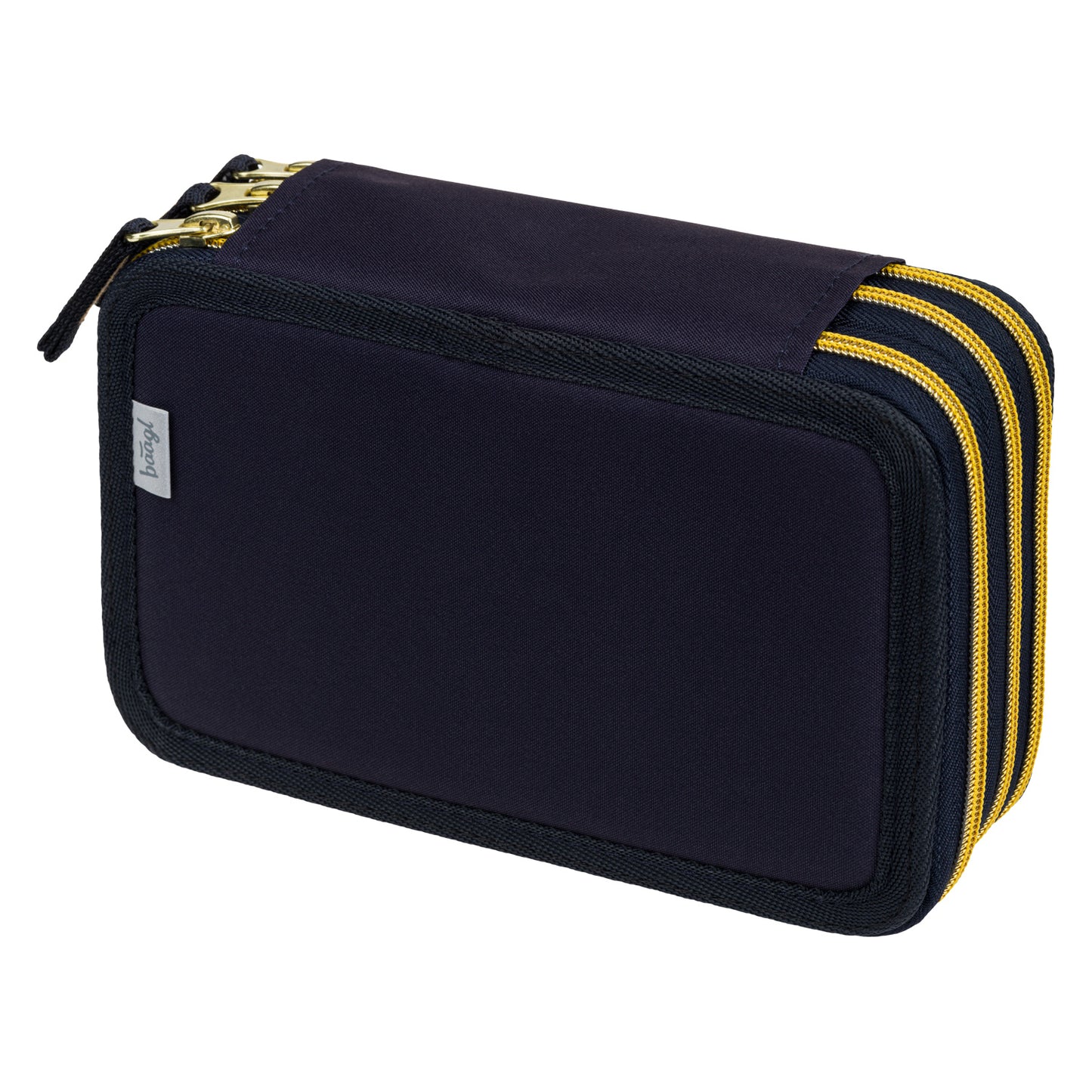 Školní penál třípatrový Unicorn Gold