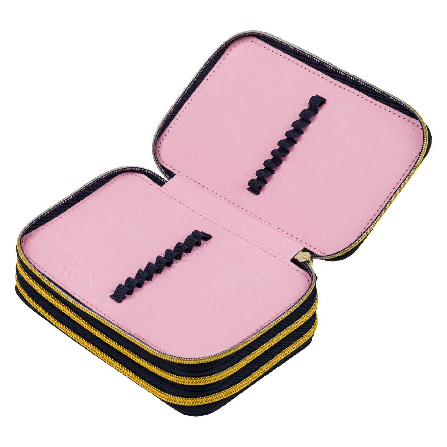 Školní penál třípatrový Unicorn Gold