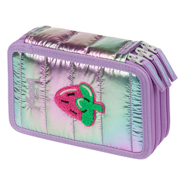 Školní penál třípatrový Lavender