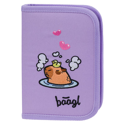 Školní penál jednopatrový Kapybara