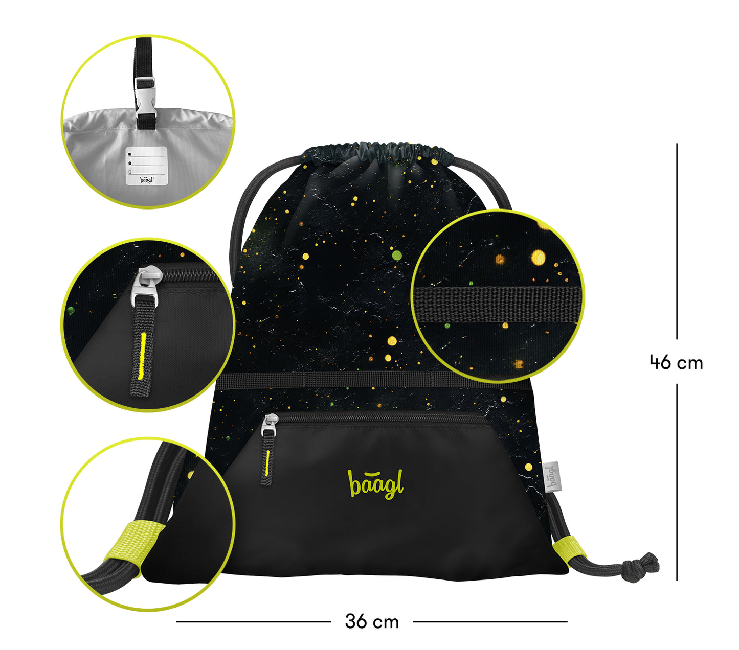 Sáček s kapsou Traktor