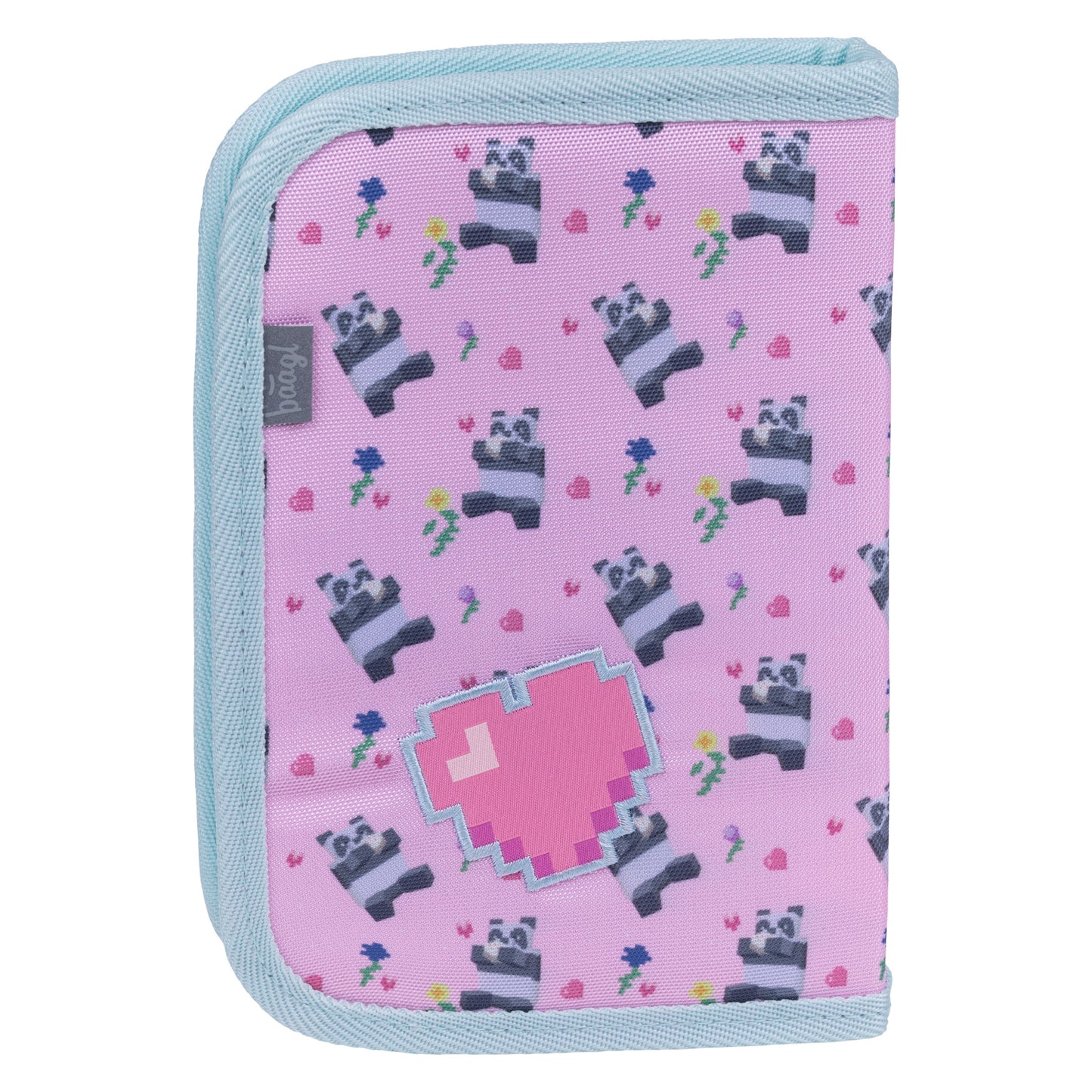 Školní penál jednopatrový Minecraft Panda