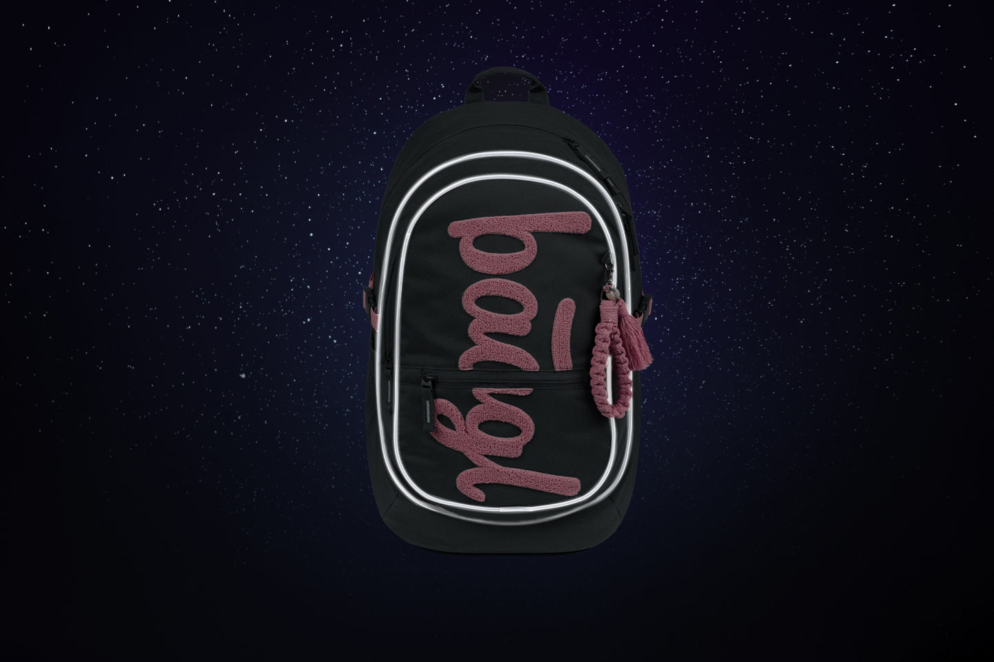 Školní batoh Core Logo růžový