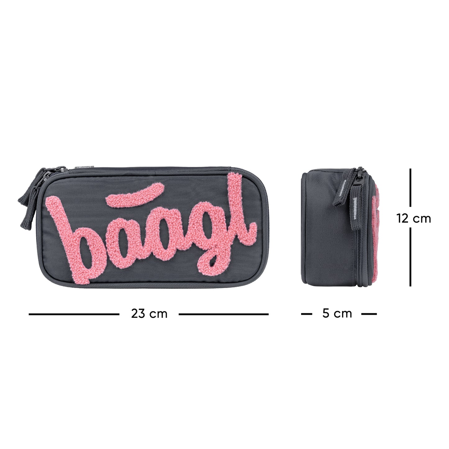 Školní penál etue Logo růžový