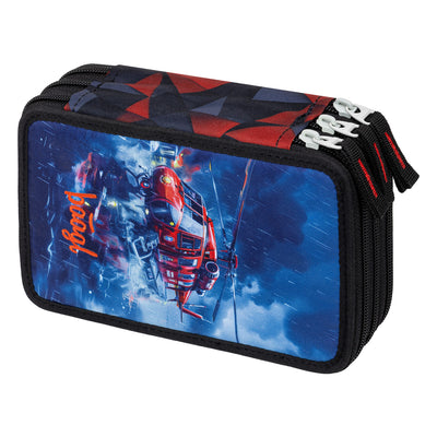 Školní penál třípatrový Záchranáři