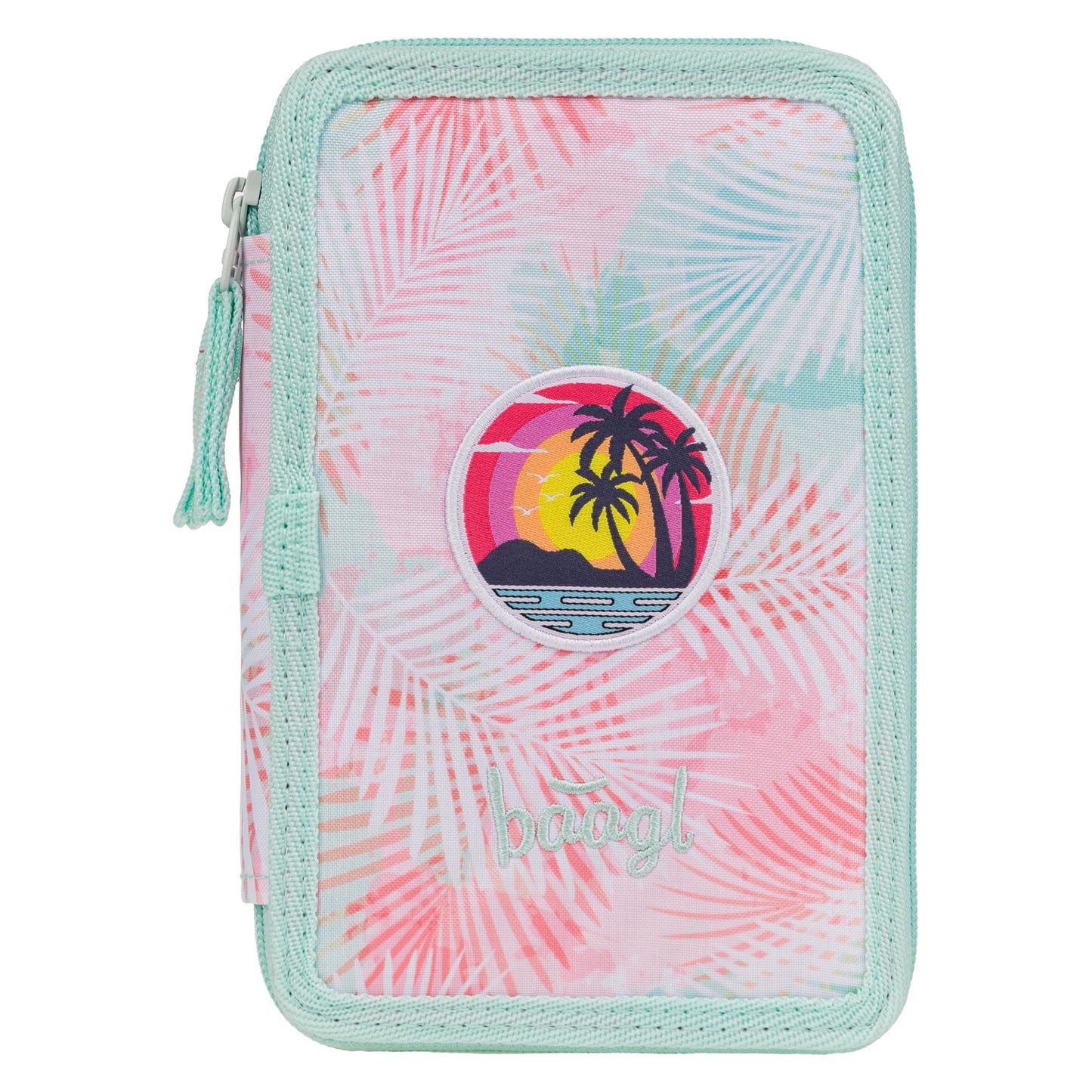 Školní penál třípatrový Sunset