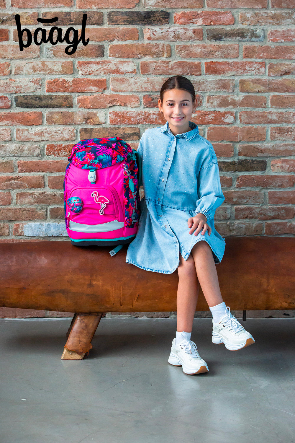 Školní set Airy Plus Plameňáci