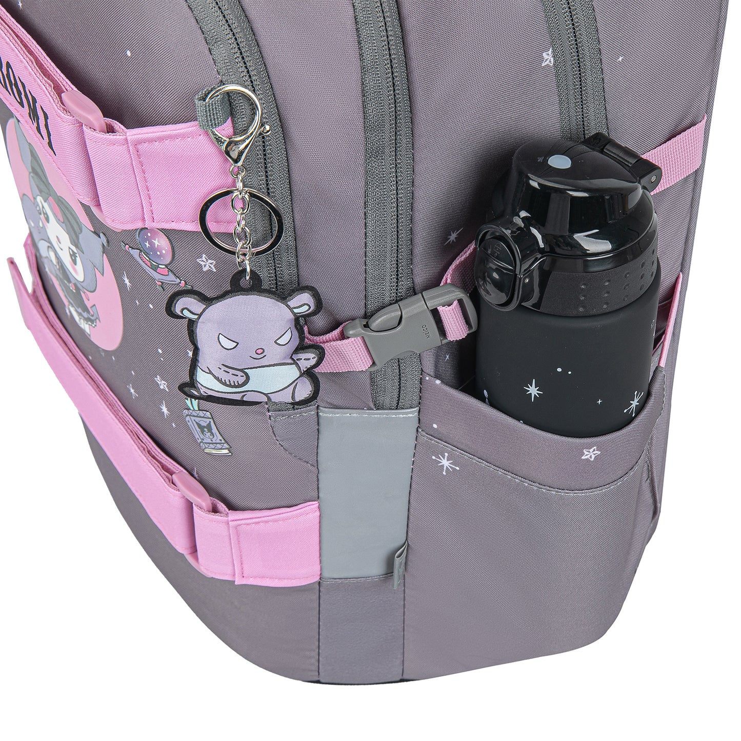 Školní batoh Skate Kuromi Grey