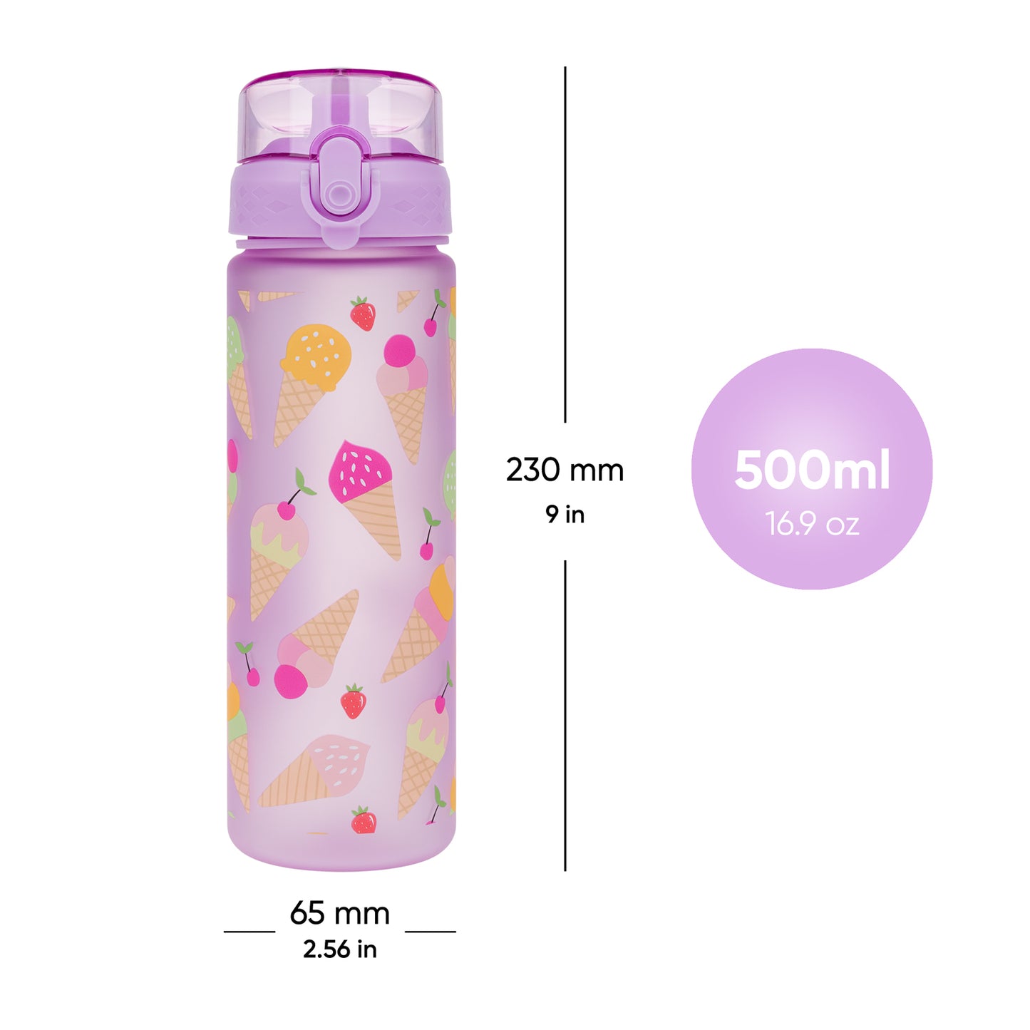 Tritanová láhev na pití Lavender, 500 ml