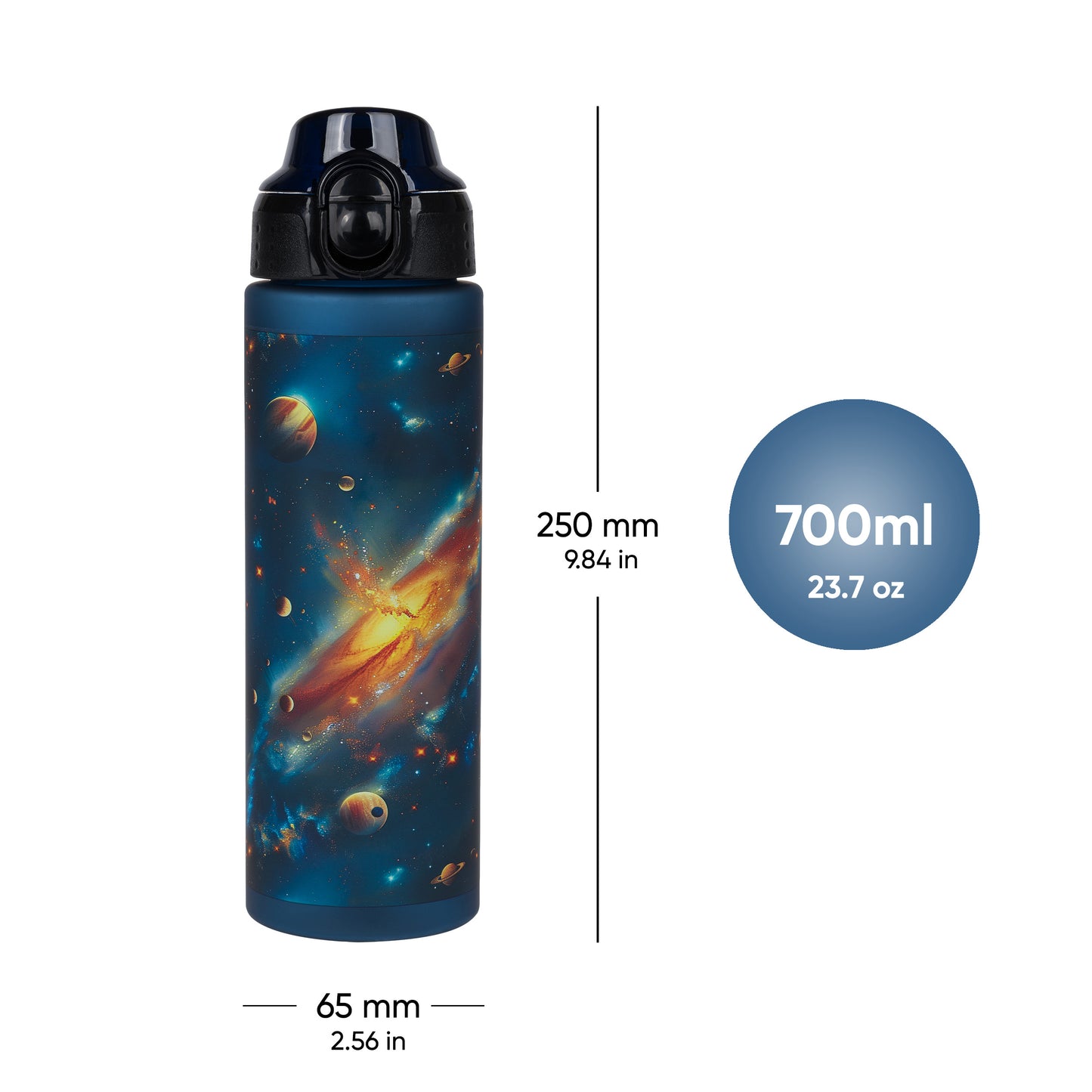 Tritanová láhev na pití Vesmír, 700 ml