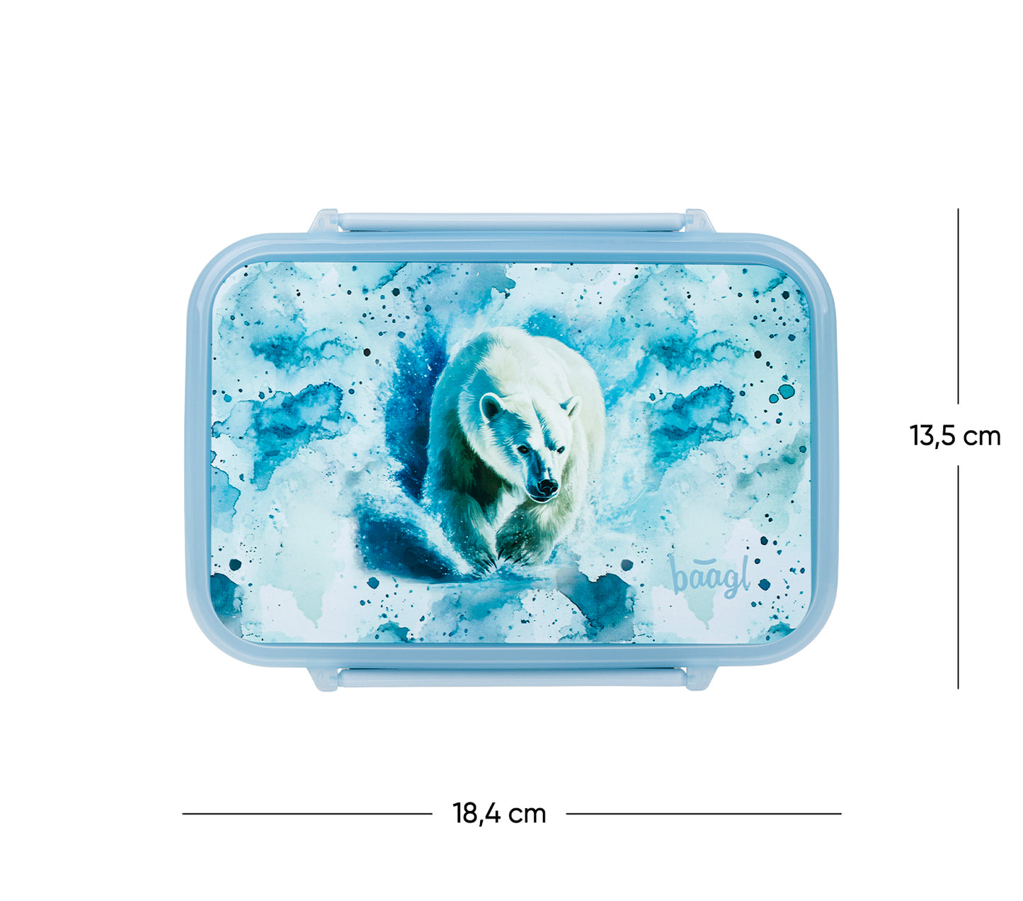 Box na svačinu s přihrádkami Polar