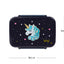 Box na svačinu s přihrádkami Unicorn Gold