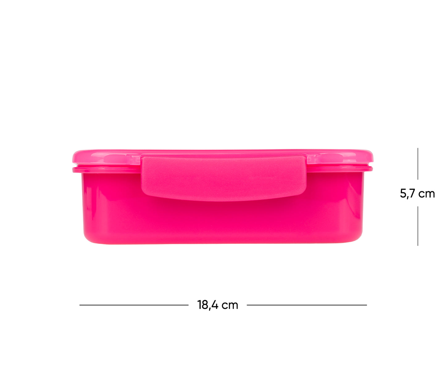 Box na svačinu s přihrádkami Flamingo
