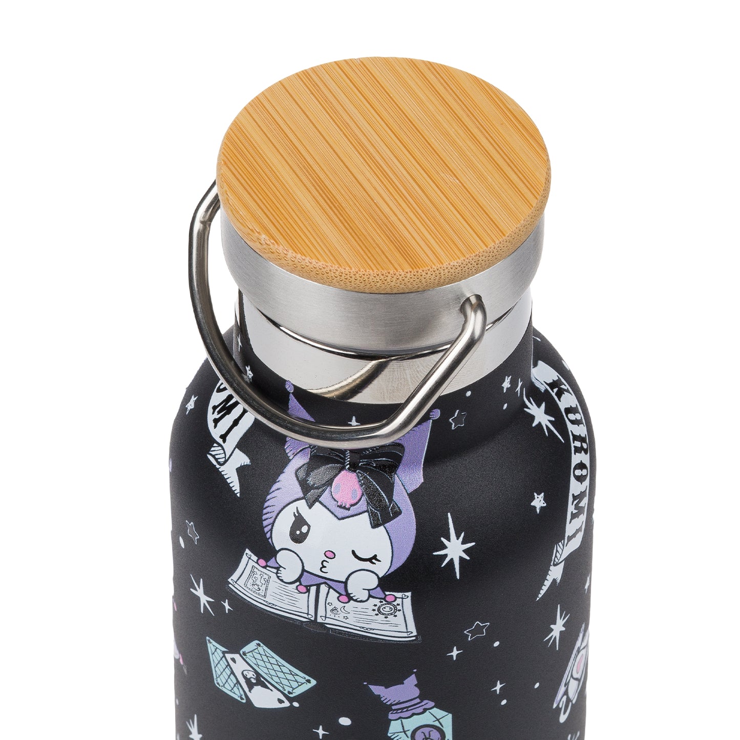 Termoláhev s bambusovým víčkem Kuromi Fortune Dream, 500 ml