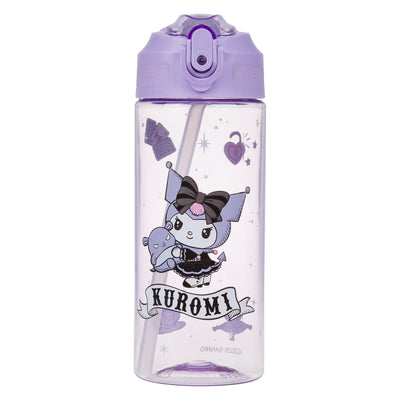Tritanová láhev na pití s brčkem Kuromi Fortune Dream, 500 ml