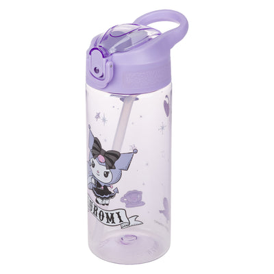 Tritanová láhev na pití s brčkem Kuromi Fortune Dream, 500 ml