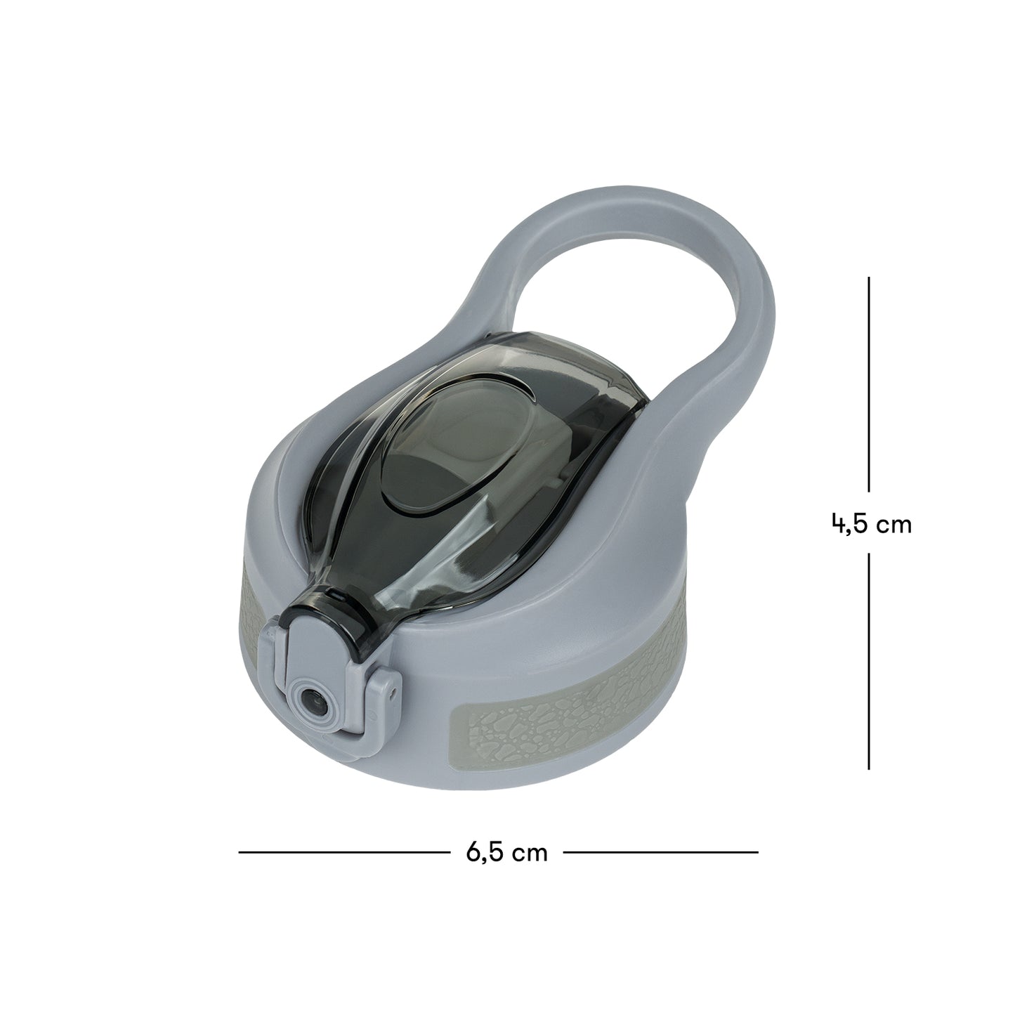 Náhradní víčko k láhvi BAAGL s brčkem černé