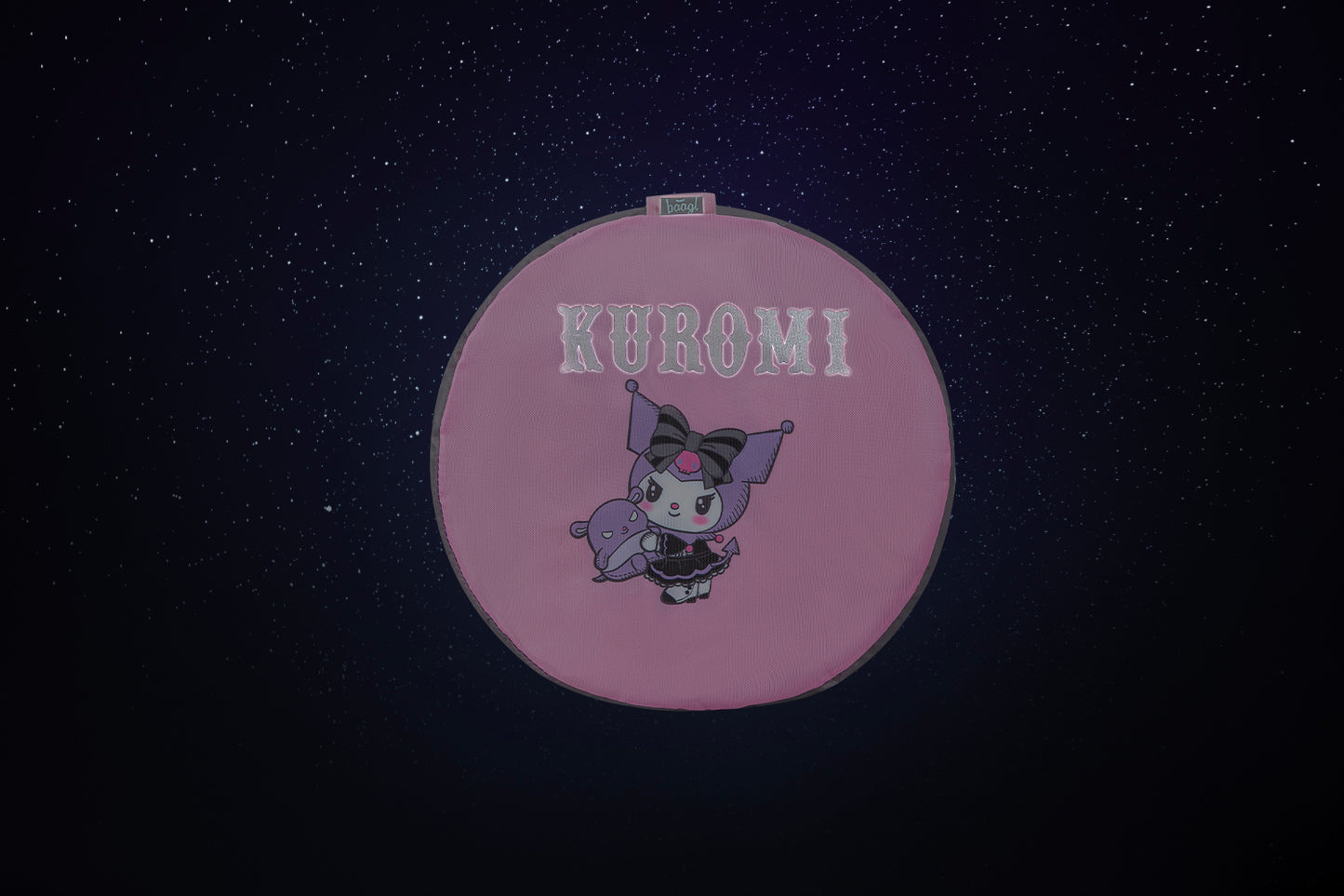 Skládací sportovní taška Hoop Kuromi Grey