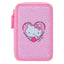 Školní penál třípatrový Hello Kitty Sweet Leopard