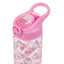 Tritanová láhev na pití s brčkem Hello Kitty Sweet Leopard, 500 ml