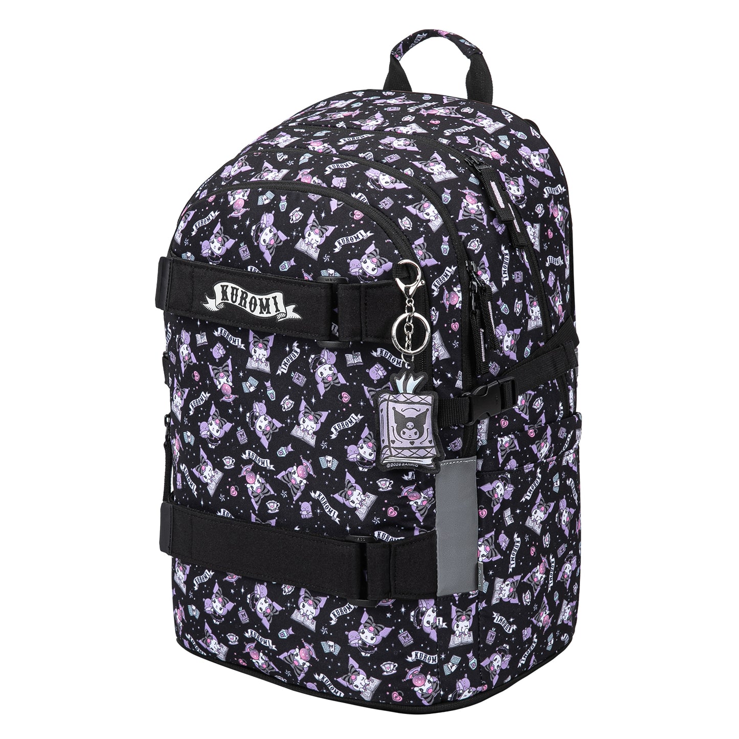 Školní batoh Skate Kuromi Black