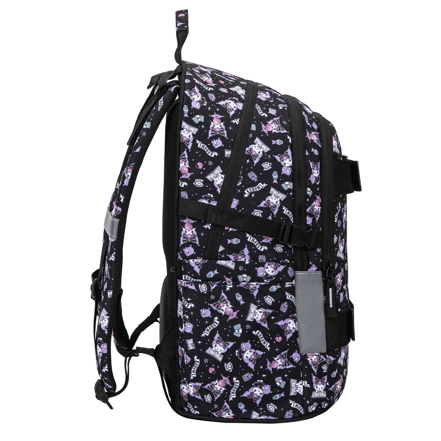 Školní batoh Skate Kuromi Black