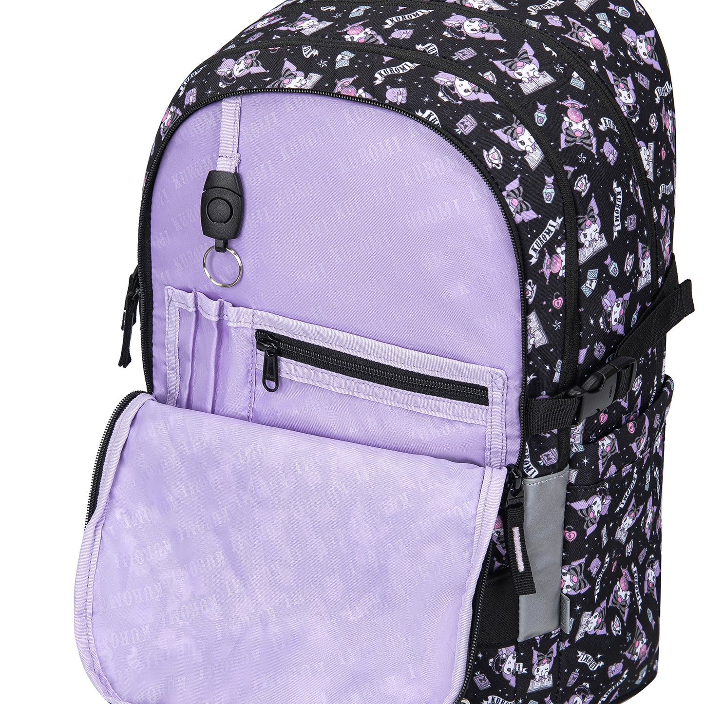 Školní batoh Skate Kuromi Black