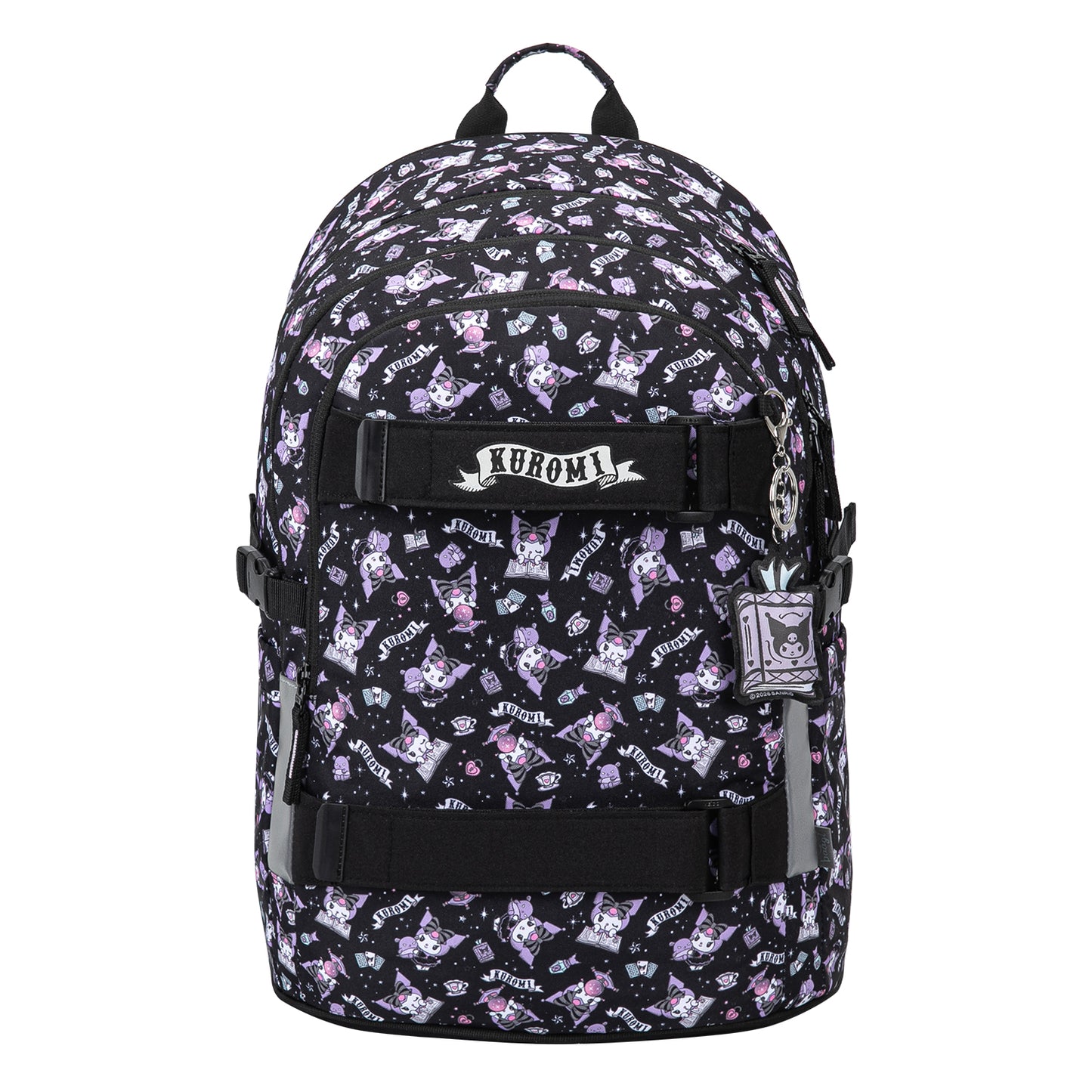 Školní batoh Skate Kuromi Black