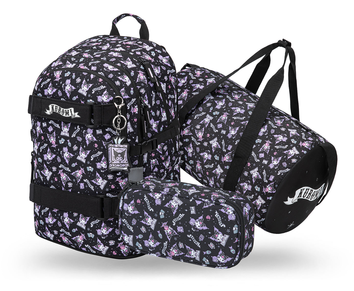 Školní set Skate Kuromi Black