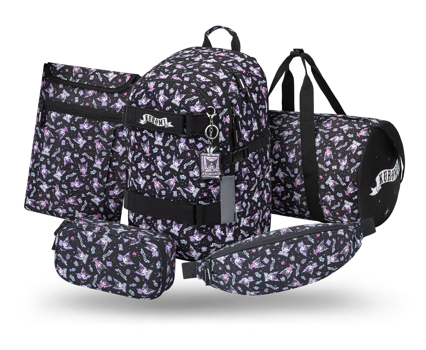 Školní set Skate Kuromi Black II