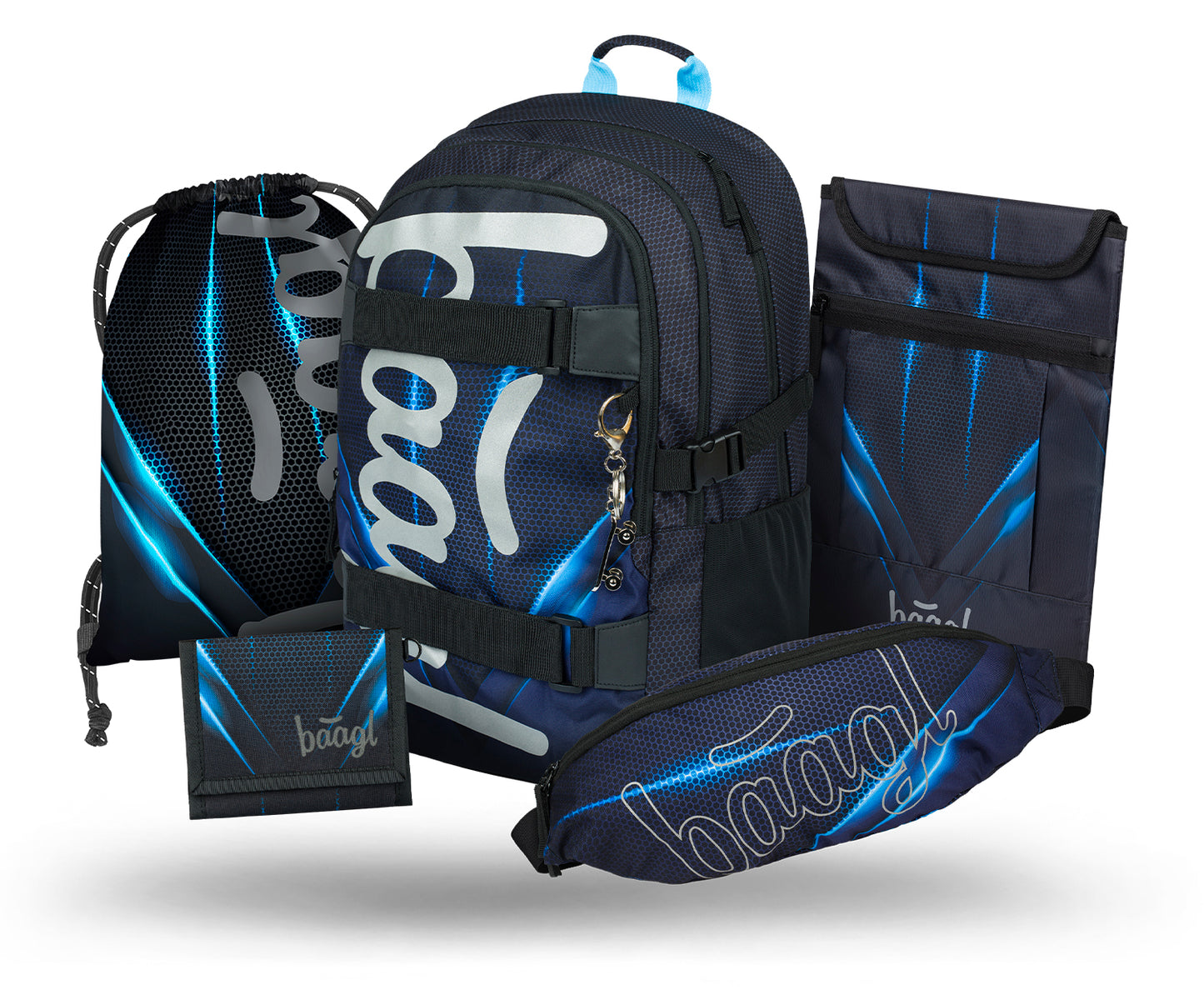 Školní set Skate Bluelight III