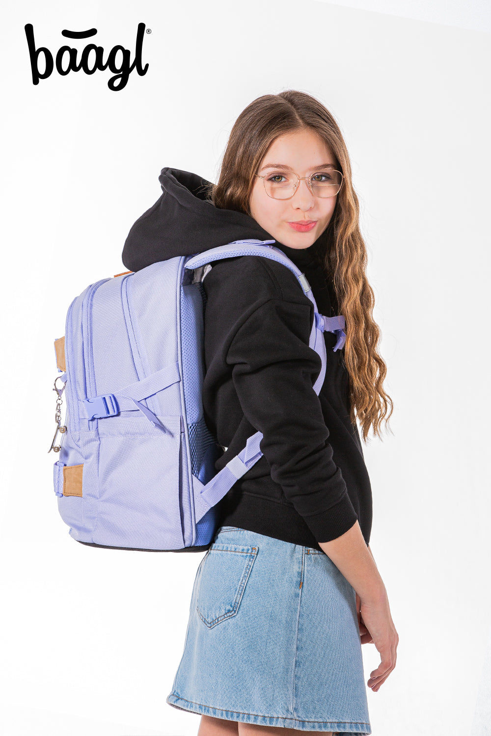 Školní set Skate Lilac III