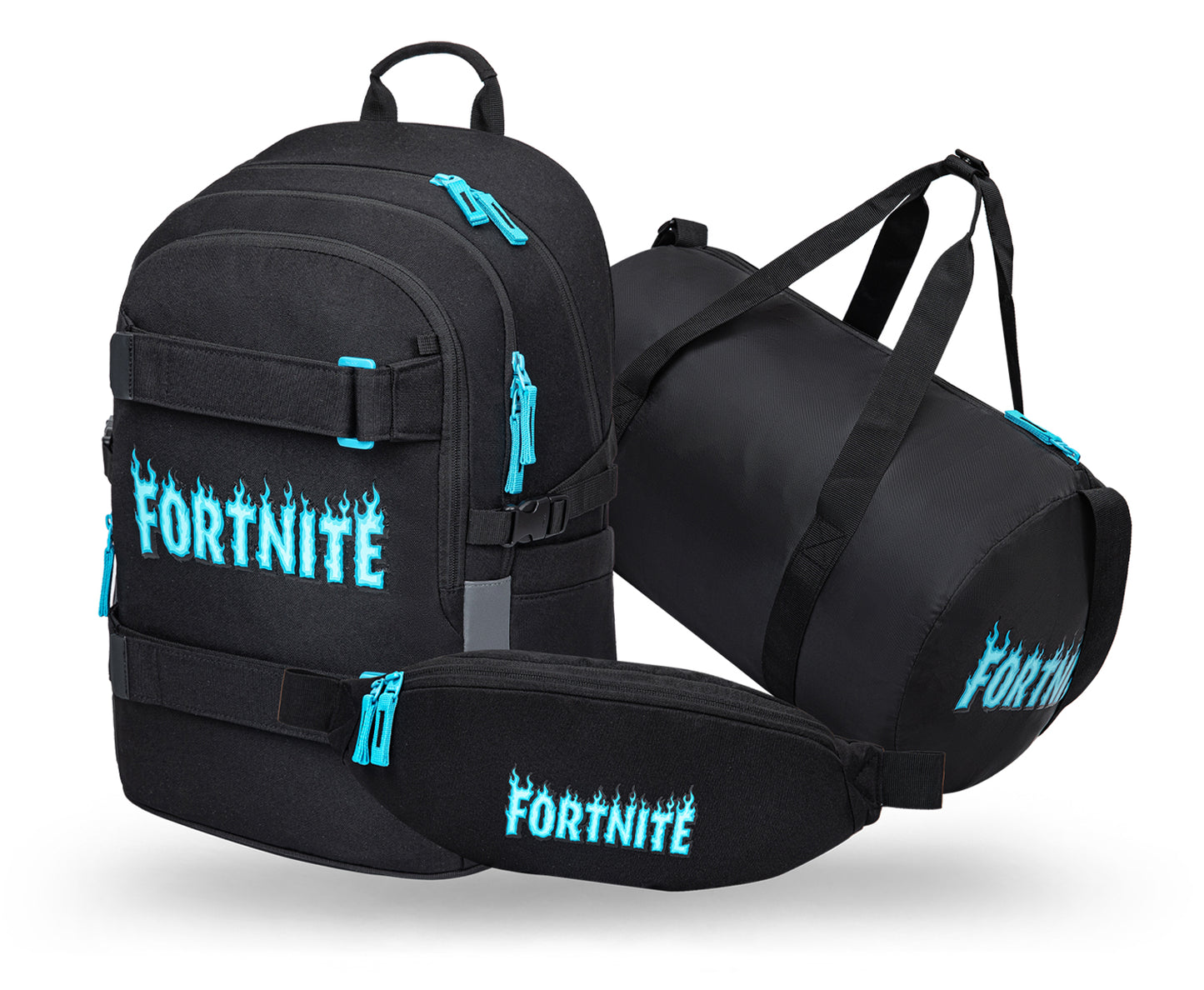 Školní set Skate Fortnite Blue