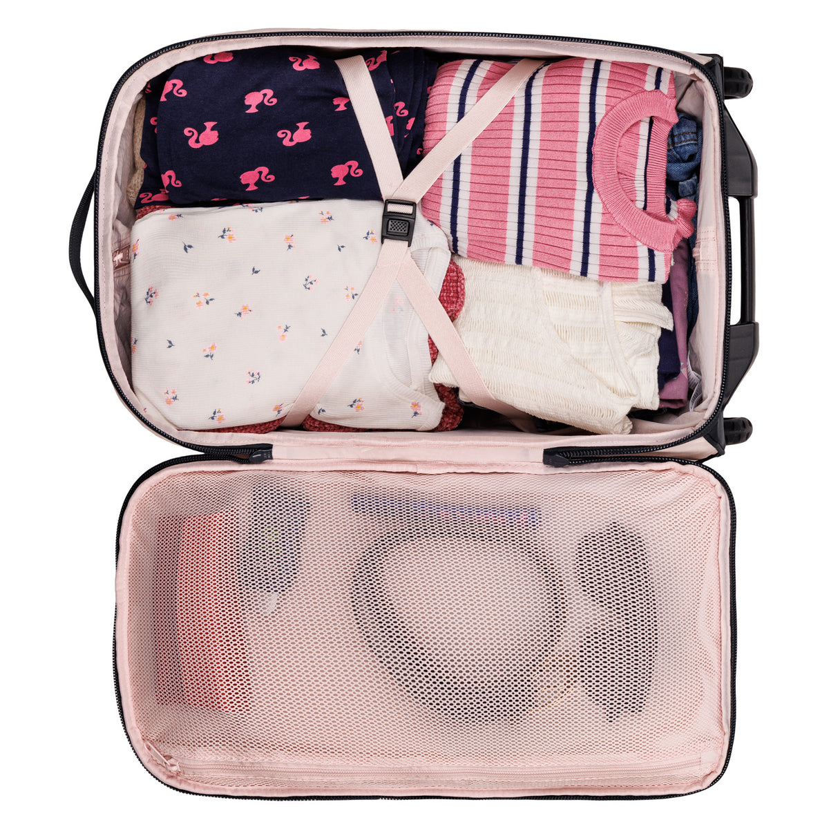 Cestovní taška na kolečkách Kairo Pink TX