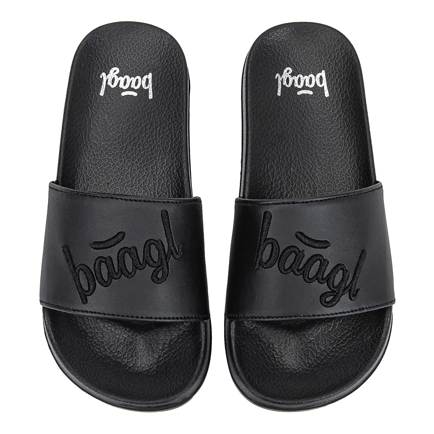 Pantofle Logo Black vel. 33