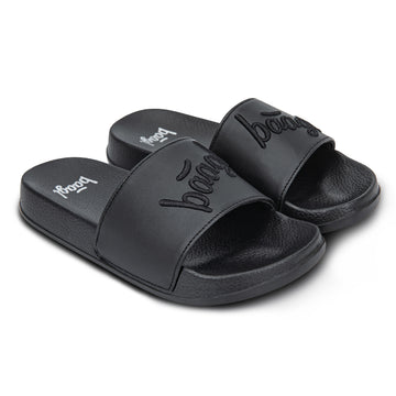 Pantofle Logo Black vel. 35