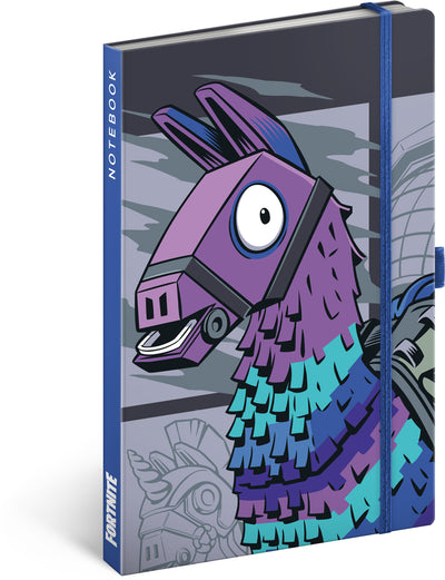 Notes Fortnite – Llama, linkovaný, 13 x 21 cm