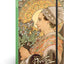 Notes Alfons Mucha – Bodlák, linkovaný, 13 × 21 cm