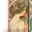 Notes Alfons Mucha – Petrklíč, linkovaný, 13 × 21 cm