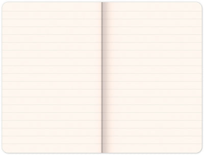 Notes Alfons Mucha – Luna, linkovaný, 11 × 16 cm