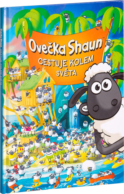 Ovečka Shaun cestuje kolem světa - kniha