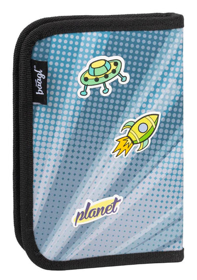 Školní penál jednopatrový  Spaceman